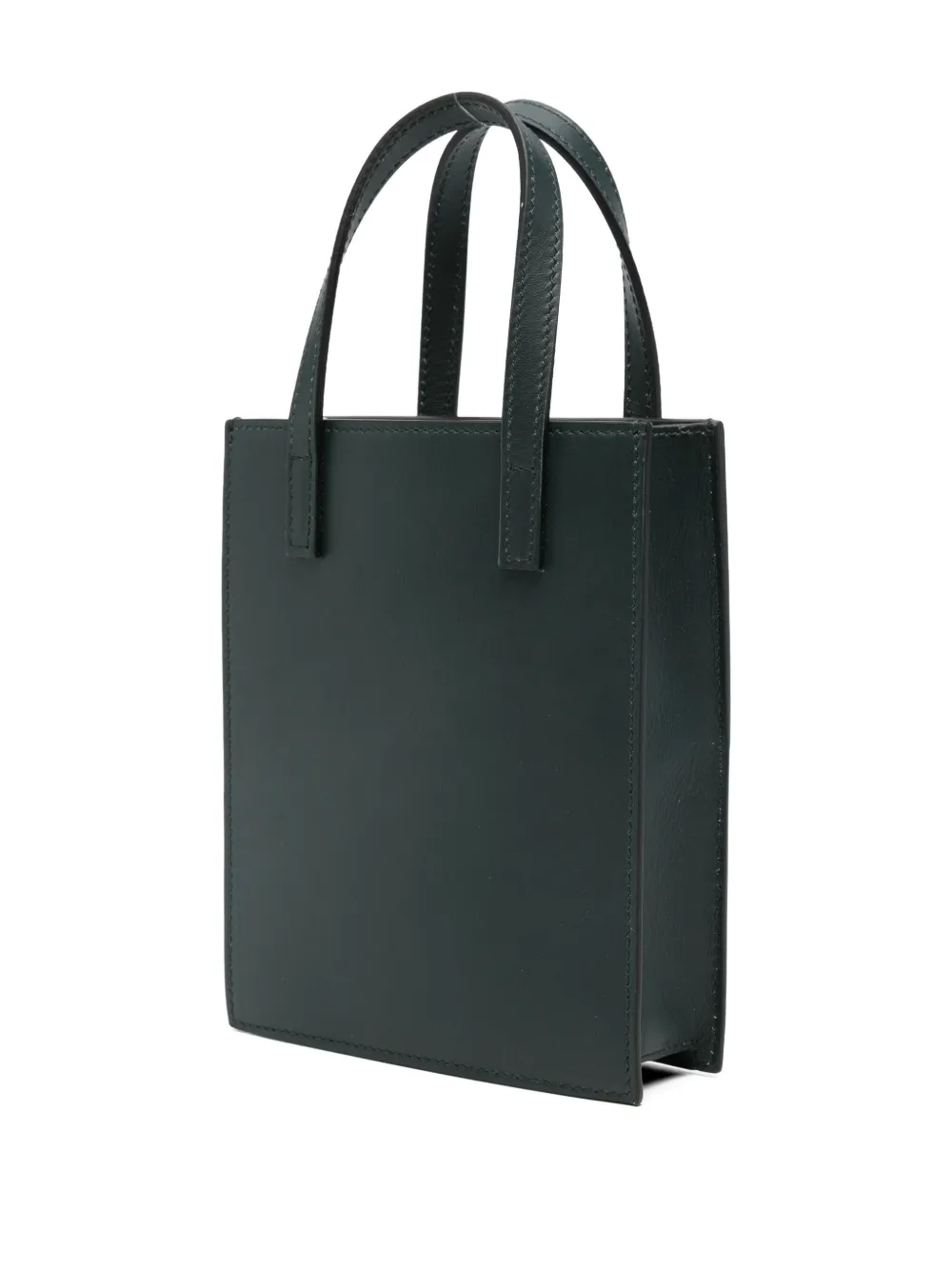 Hidesins Flap Leather Mini Bag In Green