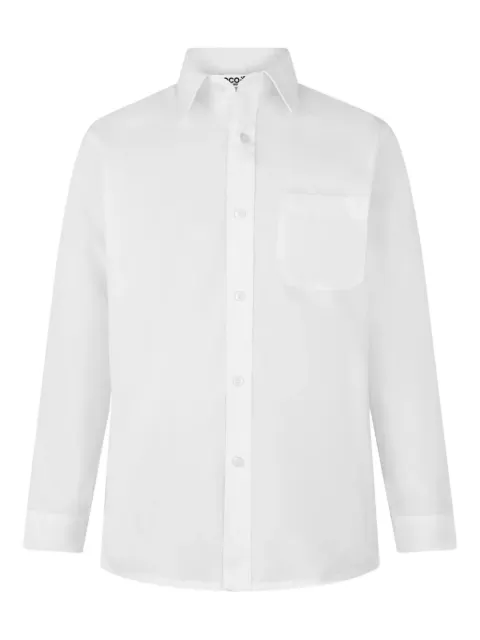 Zeco Schoolwear kids long-sleeve pocket shirt