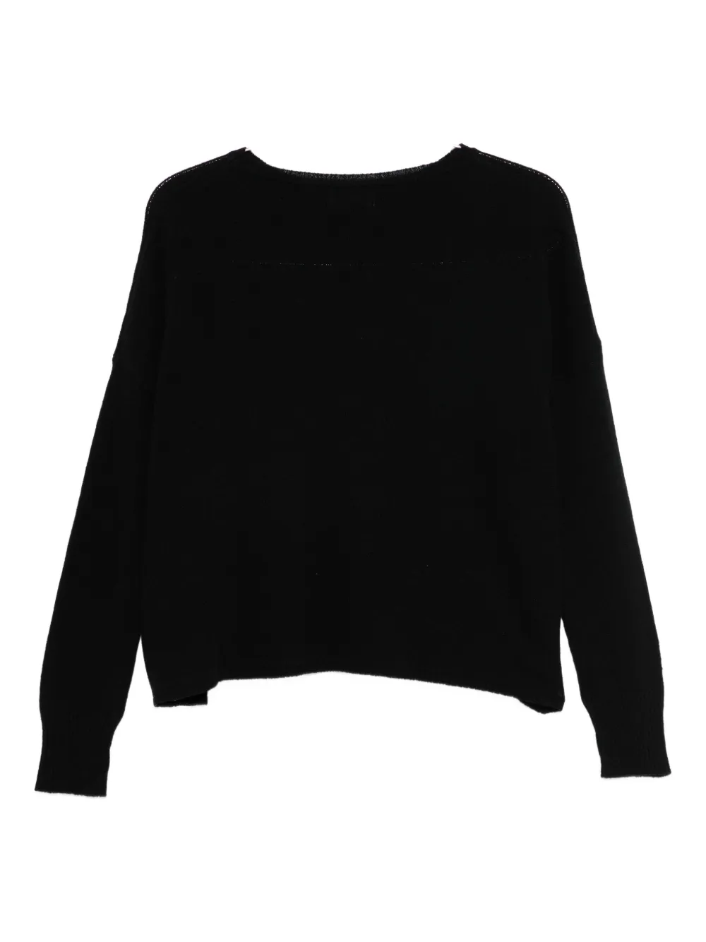 Ma'ry'ya Patch-pocket Sweater In Black