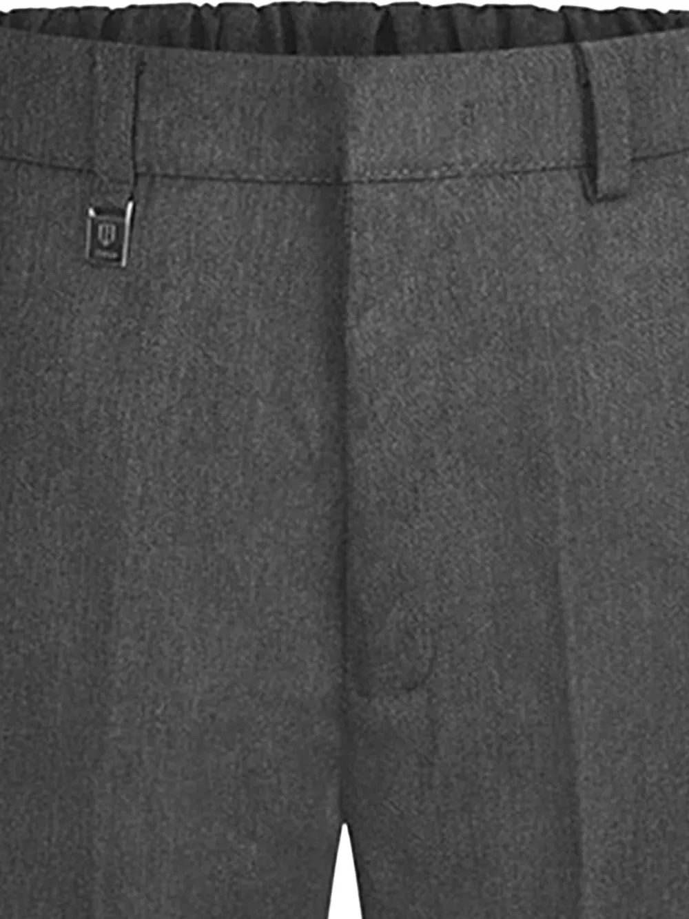 Zeco Schoolwear kids Broek met elastische taille Grijs