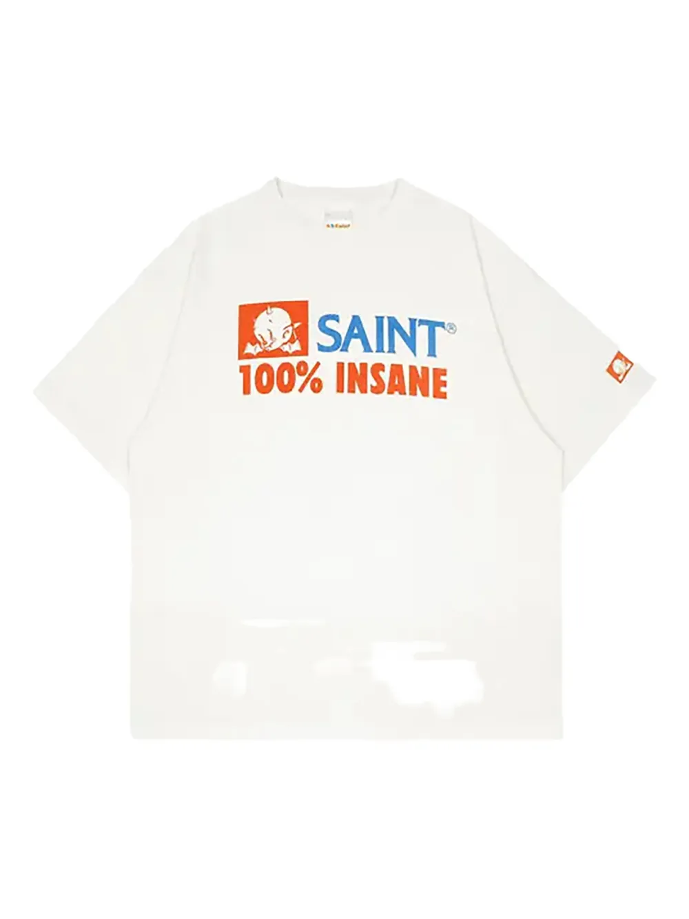 Saint Mxxxxxx Insane Tee T-shirt In White