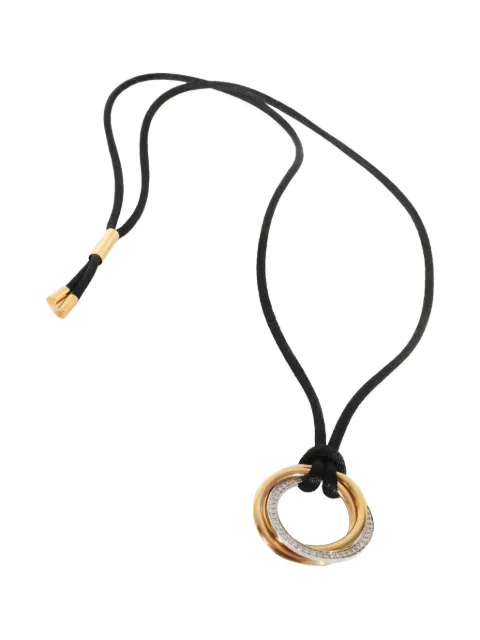 Cartier collar Trinity en oro blanco de 18kt con diamante 2010