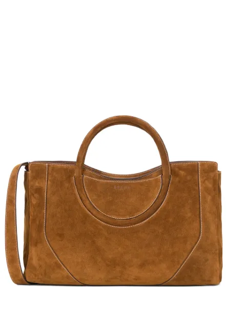 STAUD Maude suede tote bag