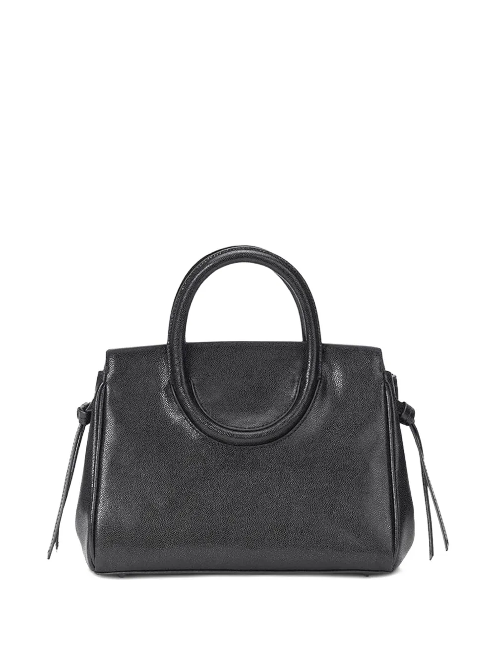 STAUD mini Maude leather tote bag - Zwart