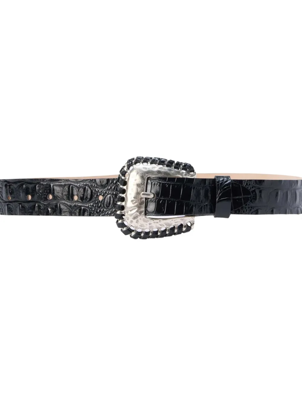L'Agence Brisa croc-effect belt | Image 2