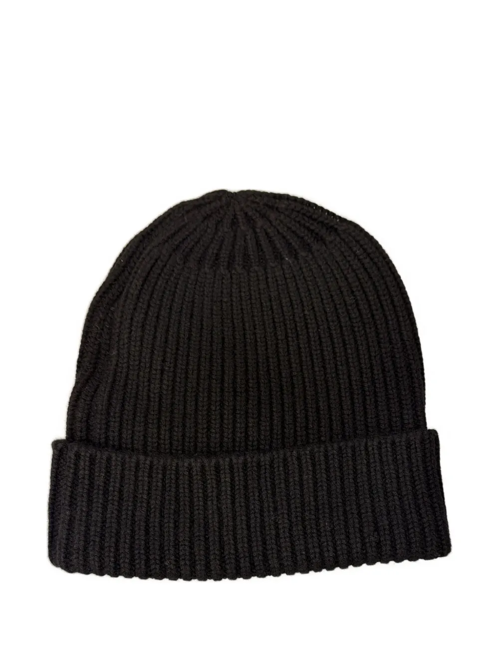 Emiliano Rinaldi ribbed beanie hat - Nero