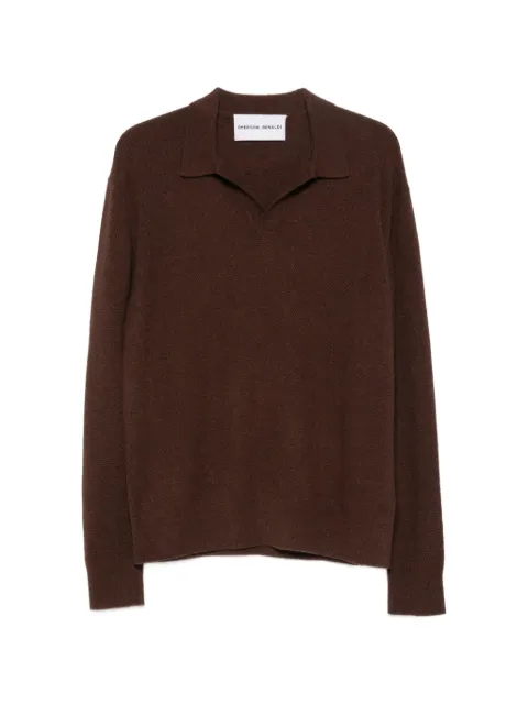 Emerson Renaldi polo-collar sweater
