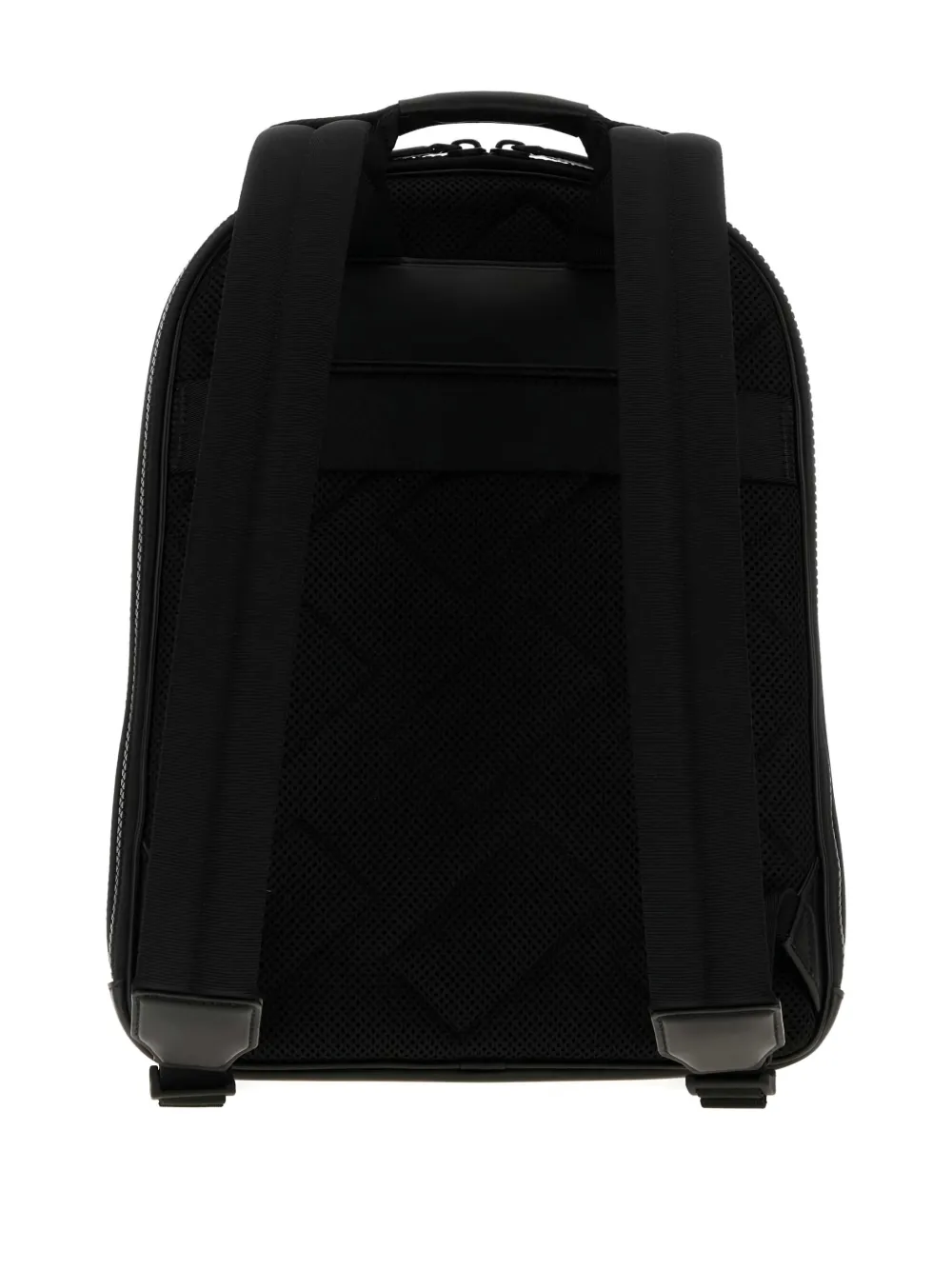 Montblanc printed leather backpack | Black | Image 1