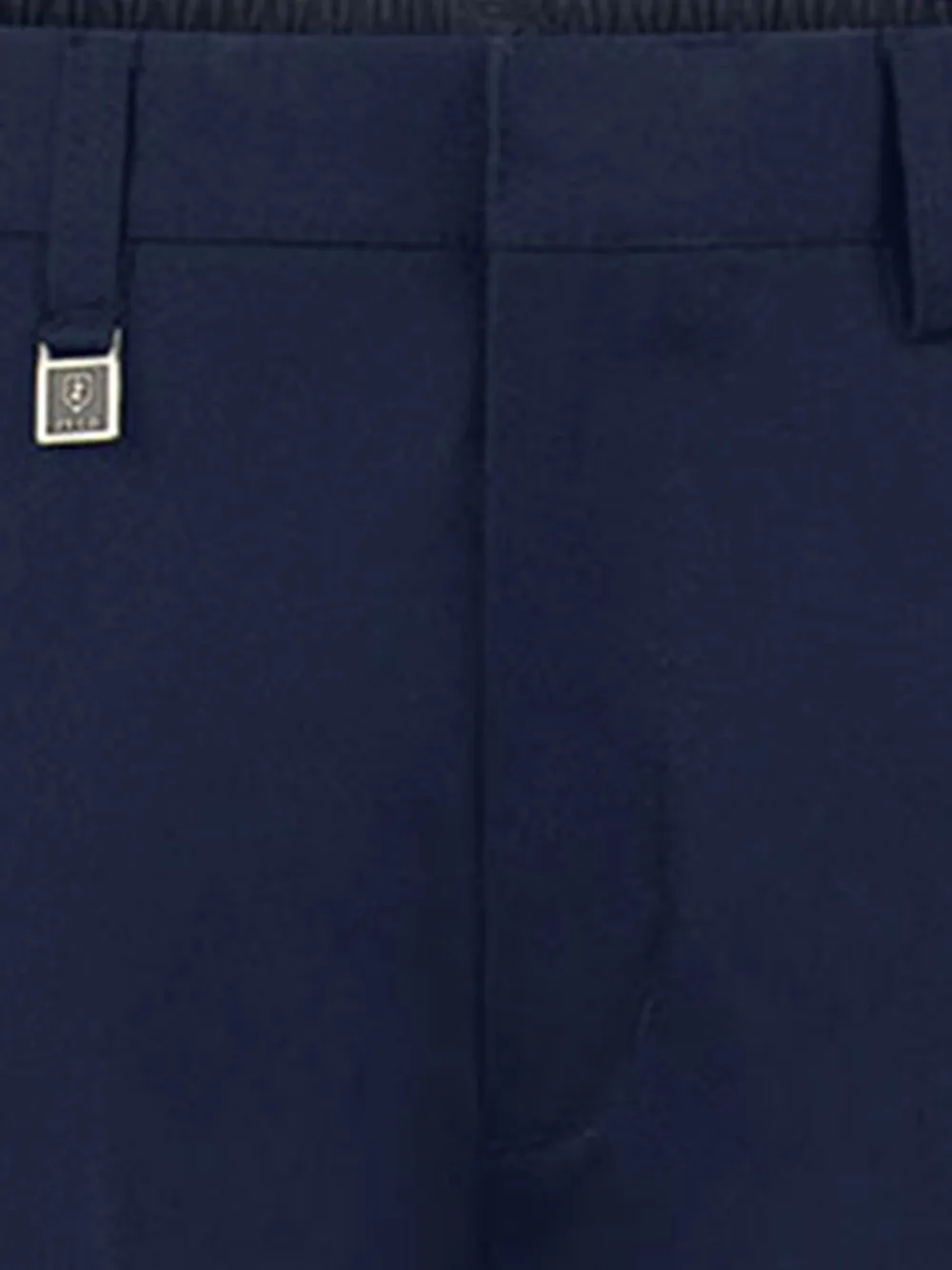 Zeco Schoolwear kids Broek met elastische tailleband Blauw