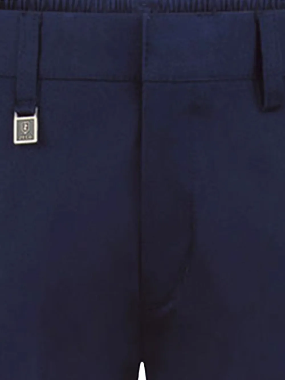 Zeco Schoolwear kids Broek met elastische tailleband Blauw