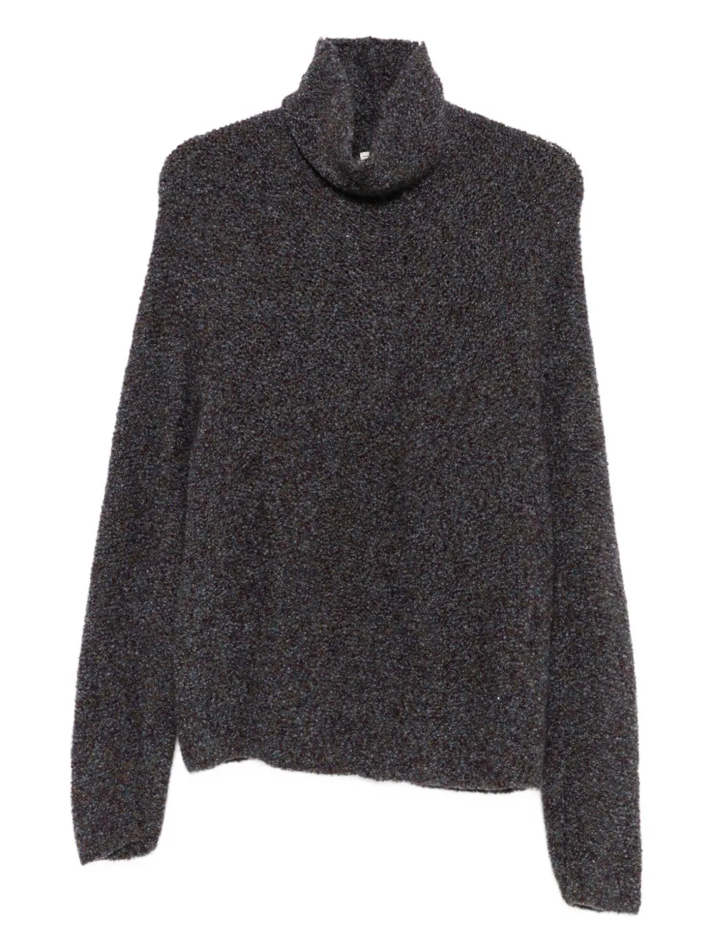 Federico Cina Roll-neck Sweater In Gray