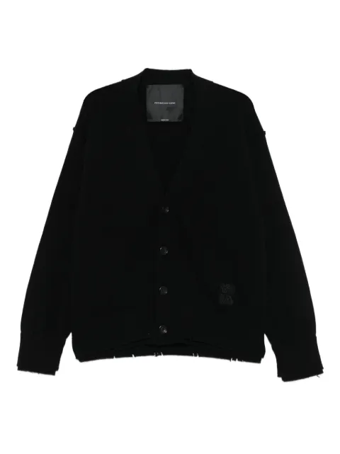 FEDERICO CINA distressed cardigan