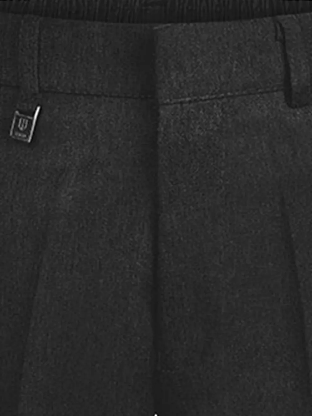 Zeco Schoolwear kids Broek met elastische tailleband Grijs