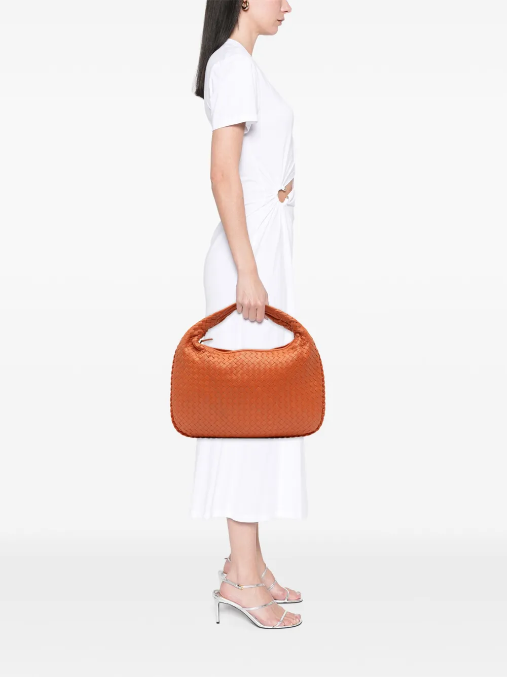 Bottega Veneta Pre-Owned 2011 Small Nappa Intrecciato Veneta hobo bag | Pre-Owned | Image 2