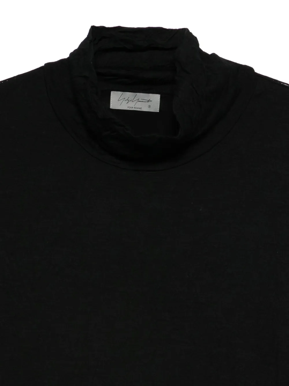 Yohji Yamamoto Coltrui met lange mouwen Zwart