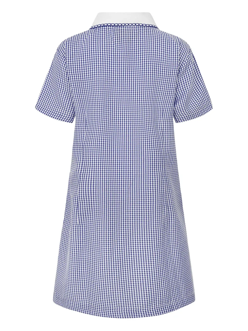 Zeco Schoolwear kids gingham zip-front dress set | Girls Casual Dresses | Image 2