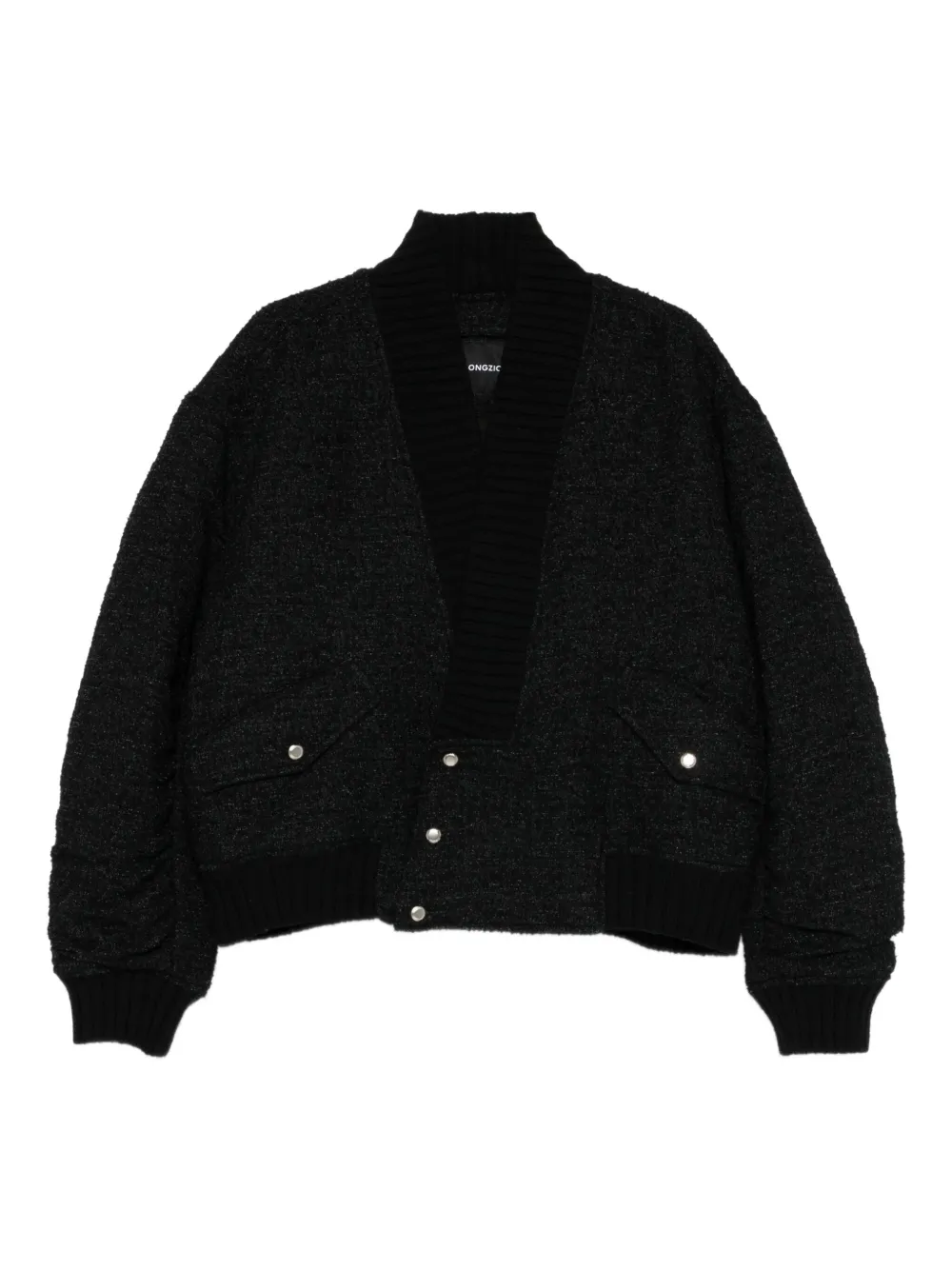 SONGZIO suéter con cuello en V | negro | Image 1