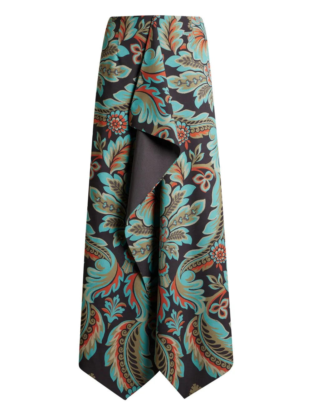 ETRO printed midi skirt | Black | Image 1