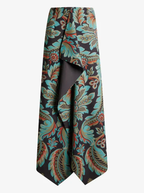 ETRO jupe mi-longue imprimée
