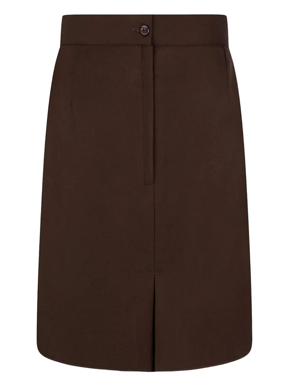 Zeco Schoolwear kids stitch-down pencil skirt - Marrone