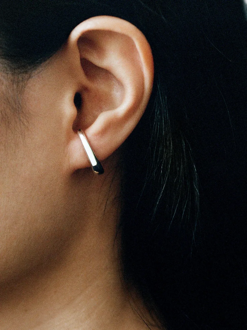 SOPHIE BUHAI STERLING SILVER PETITE NOODLE EARRINGS