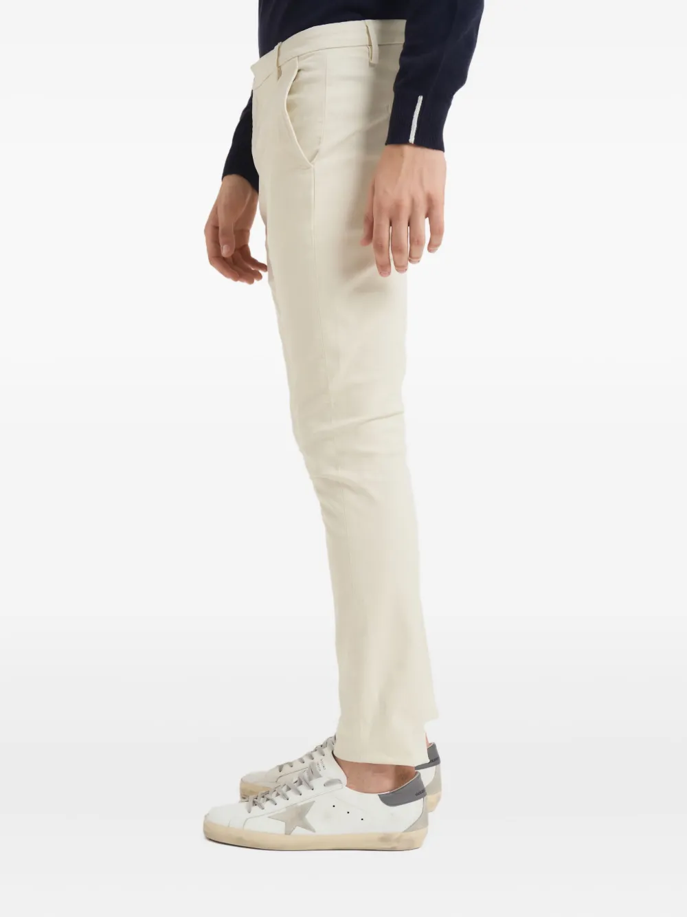 DONDUP belt-loop trousers | Neutrals | Image 1
