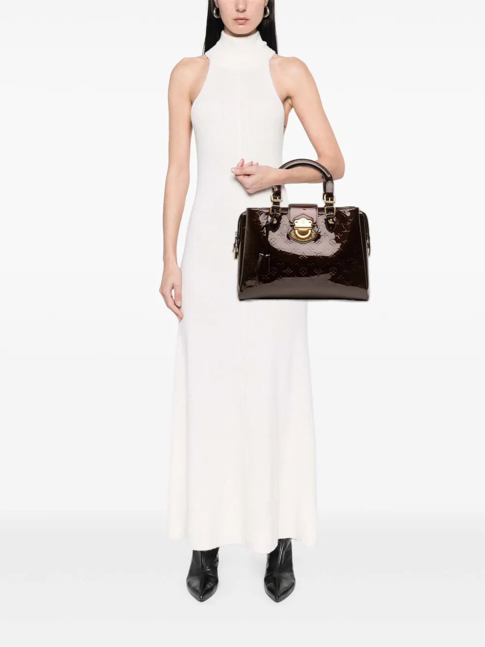 Louis Vuitton Pre-Owned 2012 Monogram Vernis Melrose Avenue handbag | Pre-Owned | Image 2