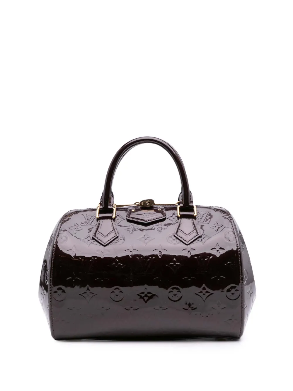 Louis Vuitton Pre-Owned 2013 Monogram Vernis Montana satchel | Purple | Image 1