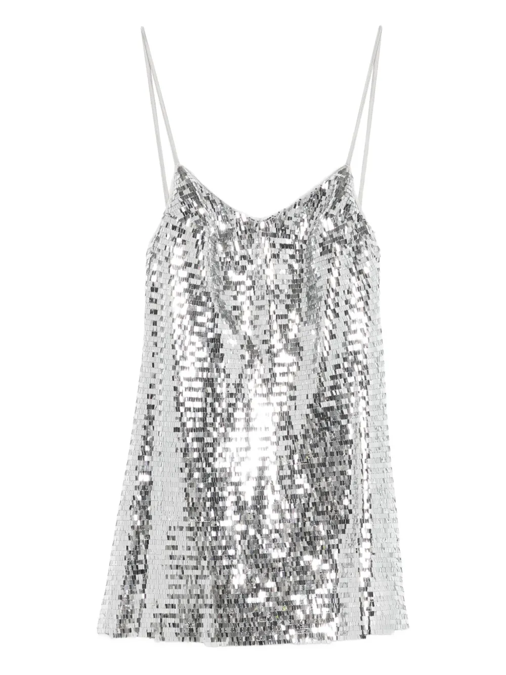 Retroféte Tula Sequin Mini Dress In Metallic