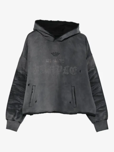 Purple Brand hoodie con capucha y detalles