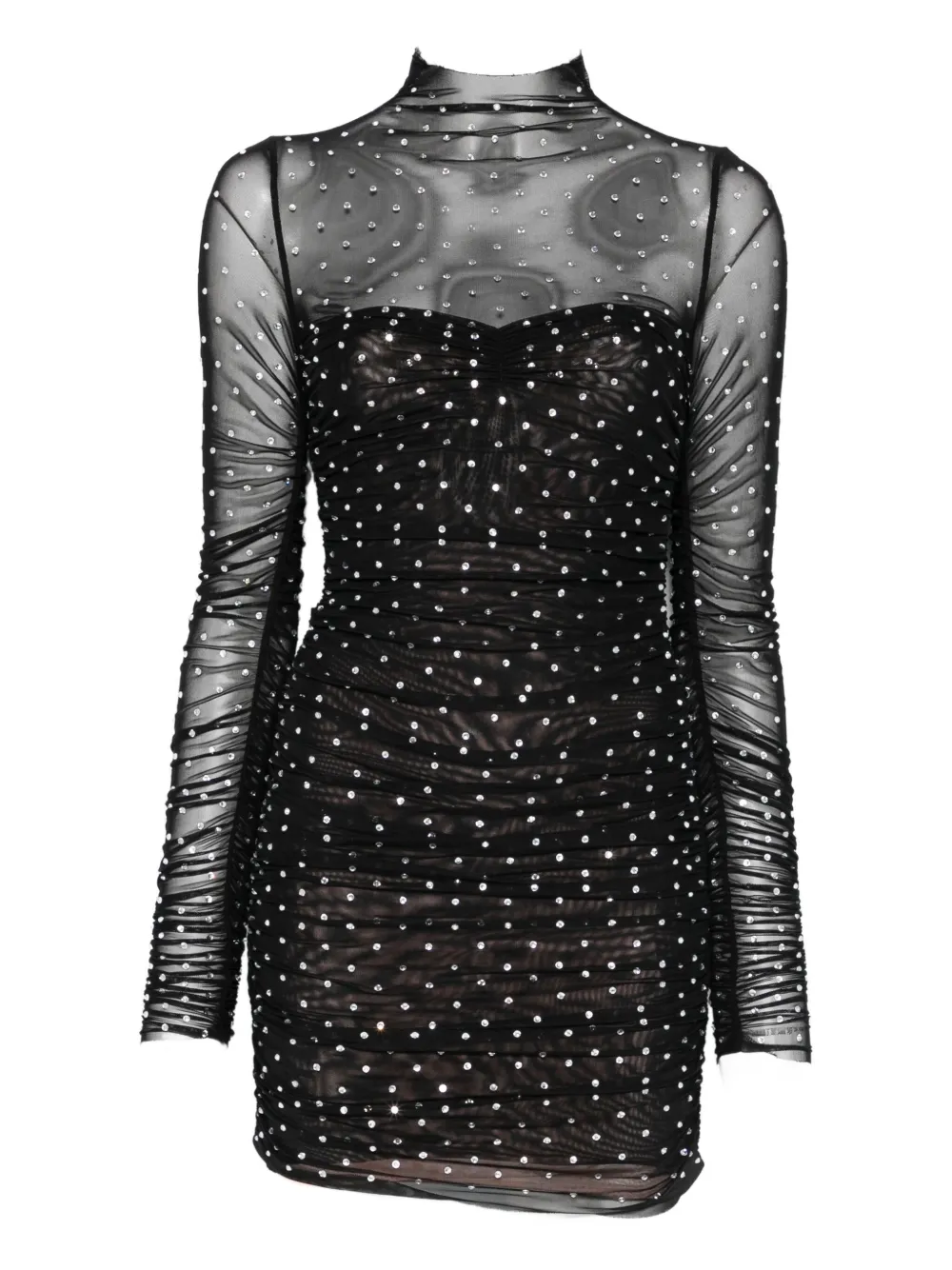 Retroféte Cossette Embellished Mini Dress In Black