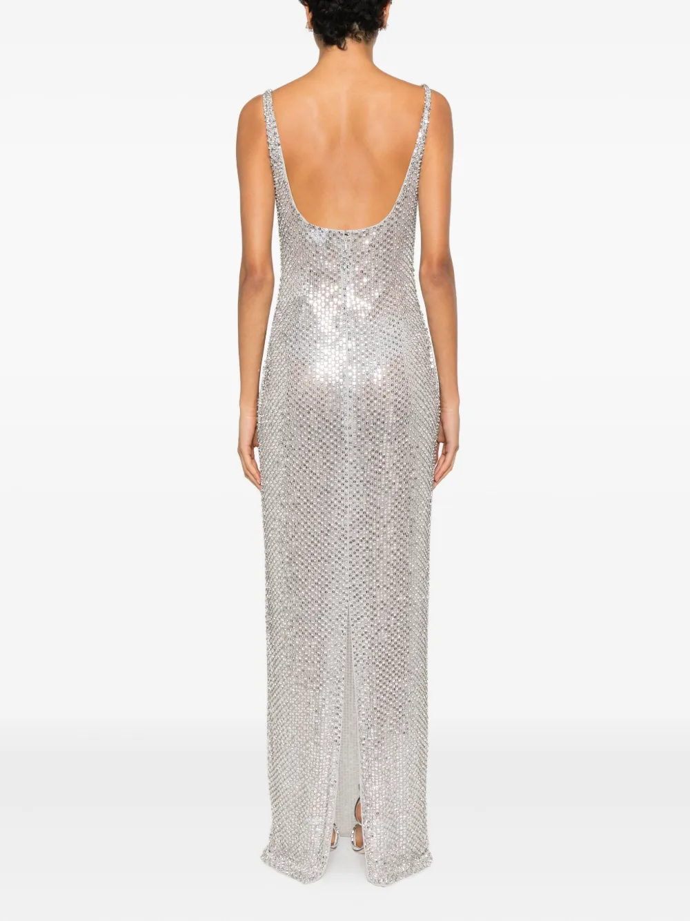 Retrofete Xiomara maxi-jurk Grijs