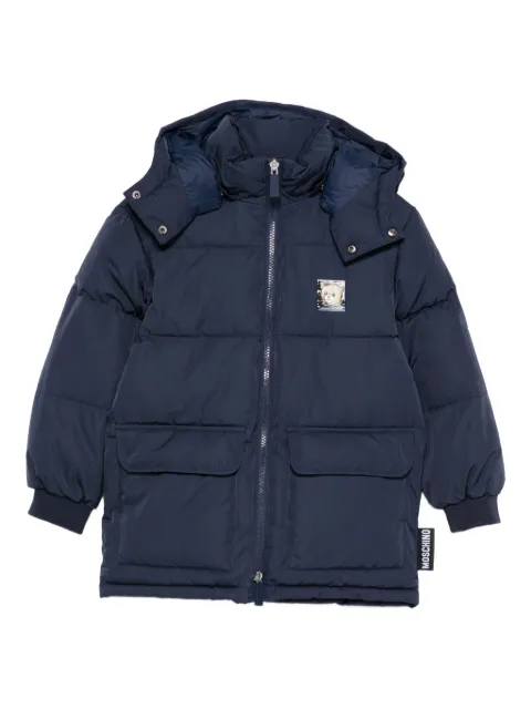 Moschino Kids hooded jacket
