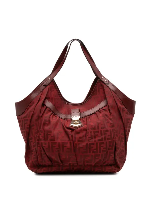 Fendi Pre-Owned 2010-2025 Large Zucca Canvas Chef tote bag
