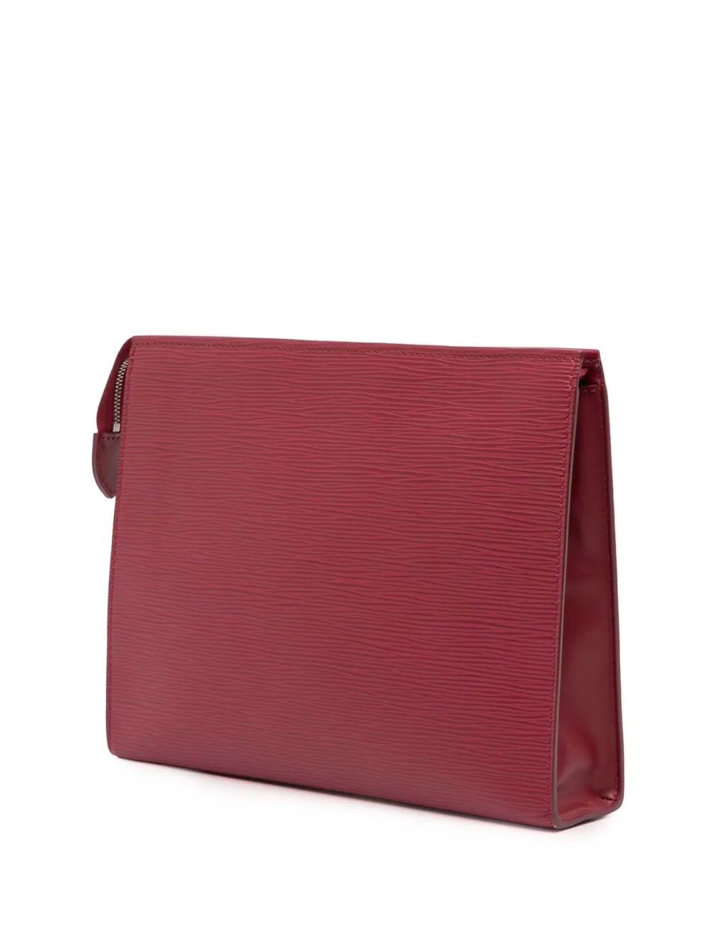 Pre-owned Louis Vuitton 2018 Epi Toiletry Pouch 26 Clutch Bag In Pink
