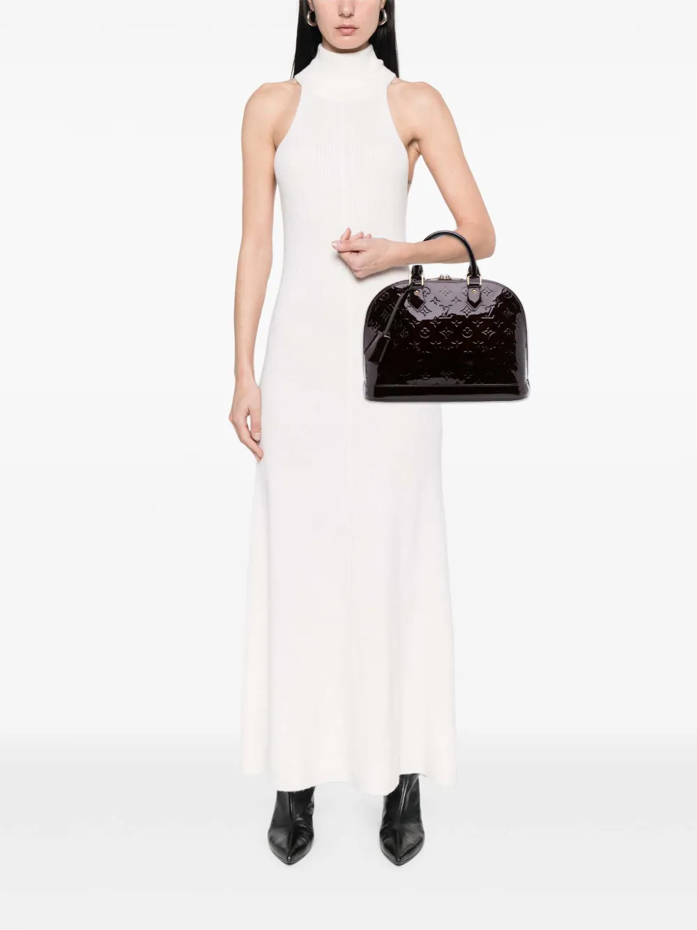 Louis Vuitton Pre-Owned 2013 Monogram Vernis Alma PM handbag | Pre-Owned | Image 2