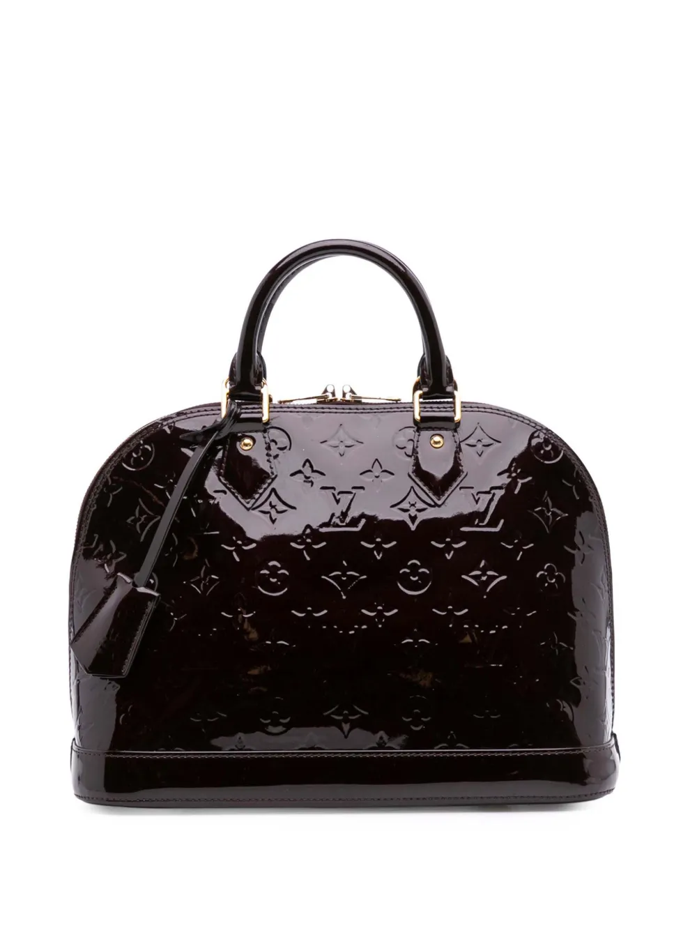 Louis Vuitton Pre-Owned 2013 モノグラム ヴェルニ アルマ PM ハンドバッグ - パープル Louis Vuitton Pre-Owned 2013 モノグラム ヴェルニ アルマ PM ハンドバッグ - パープル