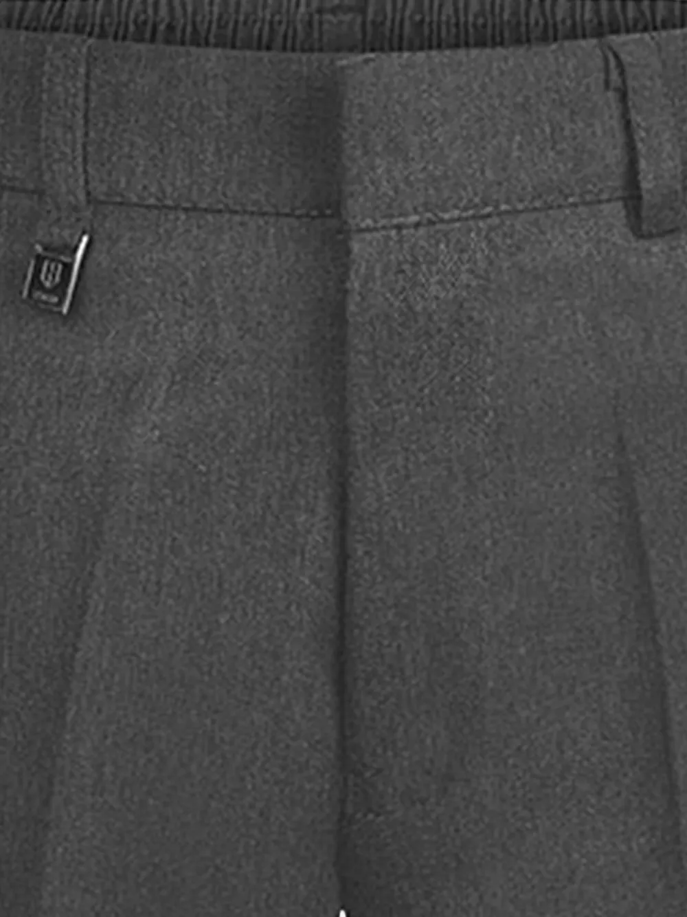 Zeco Schoolwear kids Broek met elastische tailleband Grijs