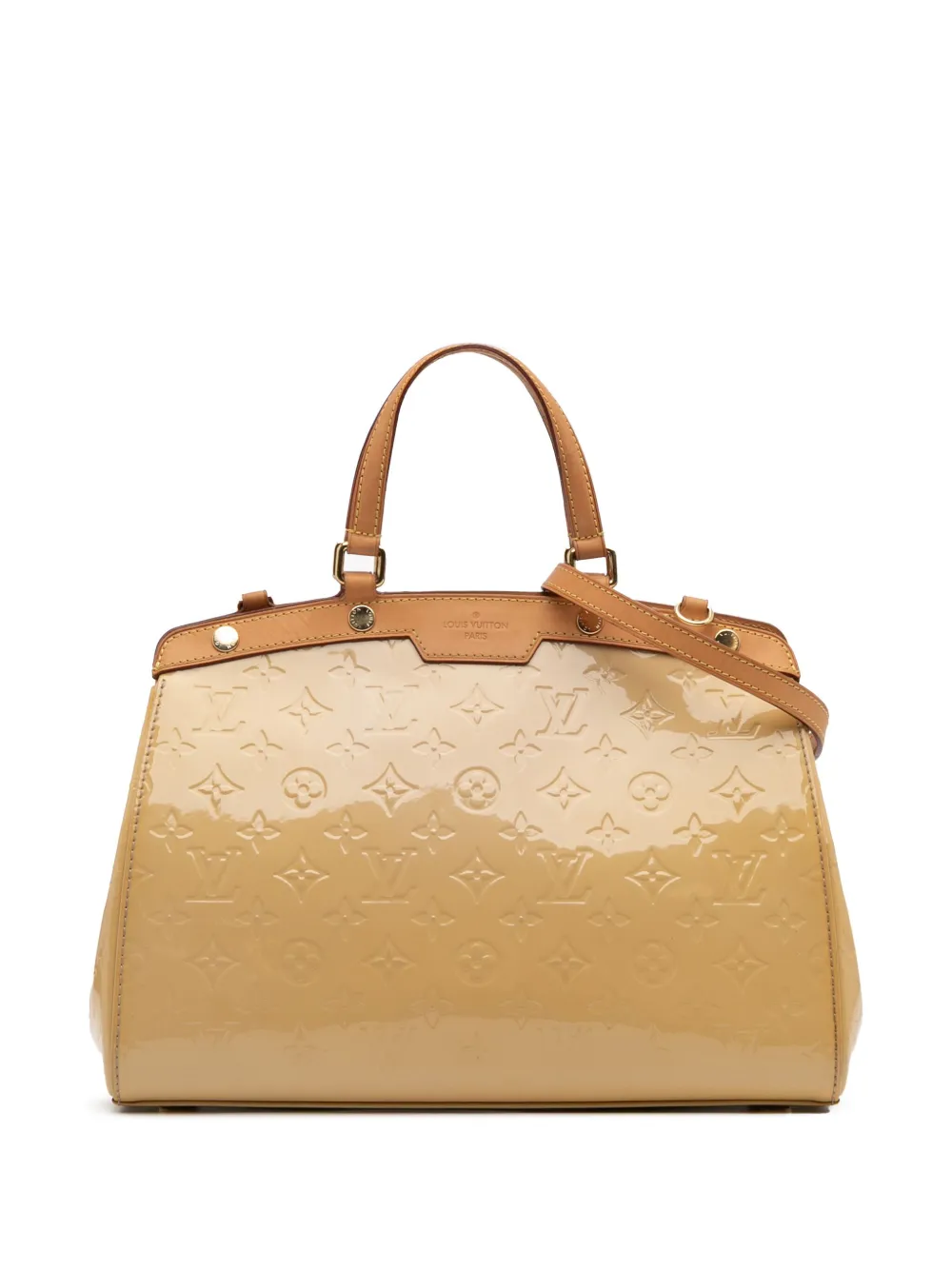 Louis Vuitton Pre-Owned 2013 モノグラム ヴェルニ ブレア MM サッチェルバッグ - ブラウン Louis Vuitton Pre-Owned 2013 モノグラム ヴェルニ ブレア MM サッチェルバッグ - ブラウン