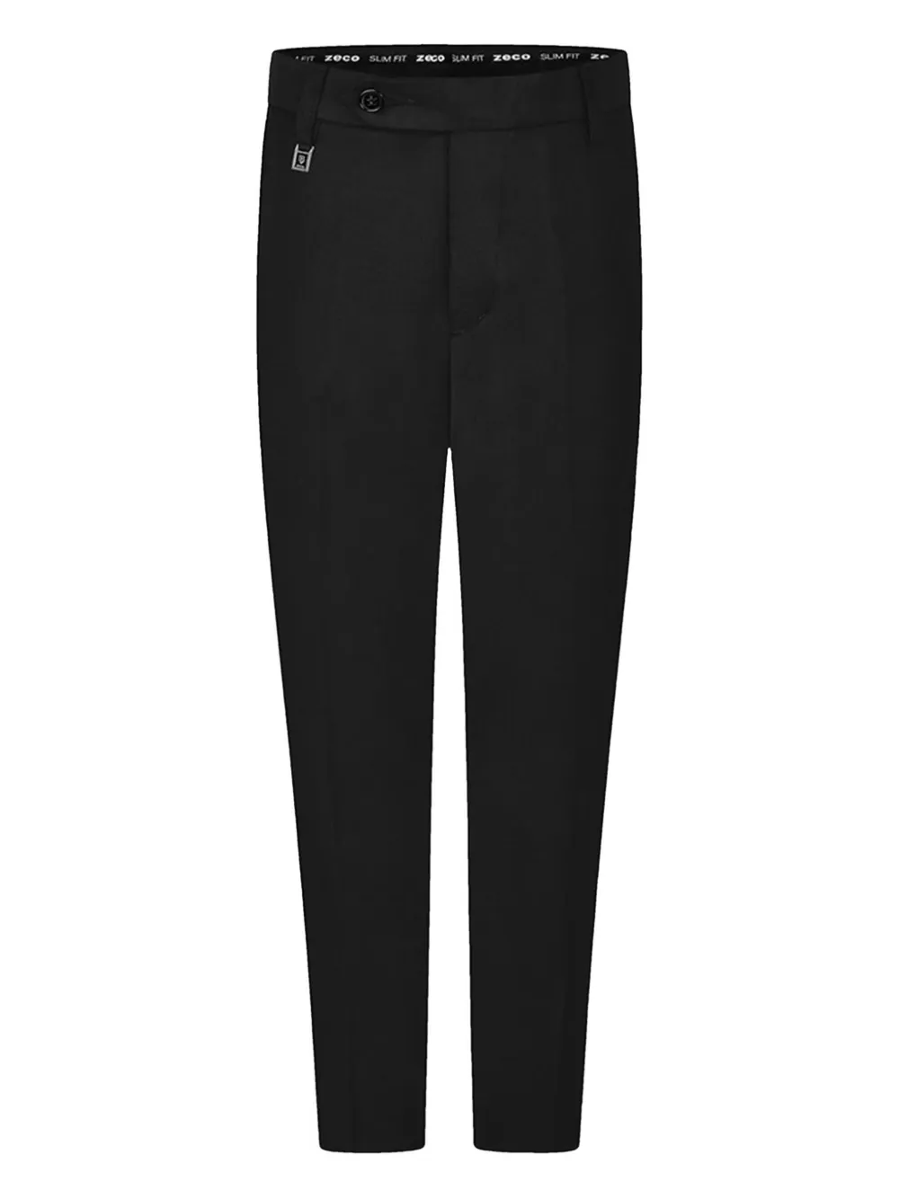 Zeco Schoolwear kids slim-fit trousers | Black | Image 1
