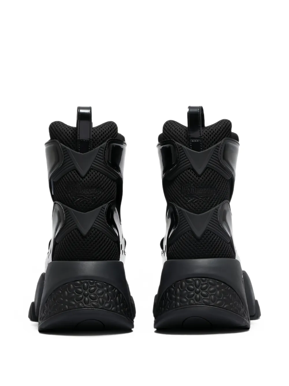 Comme Des Garçons x Noir Kei Ninomiya Fury cut-out chunky sneakers Zwart
