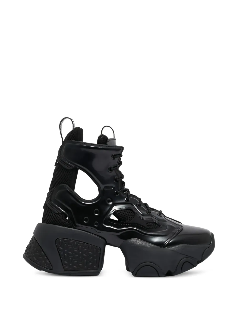 Comme Des Garçons x Noir Kei Ninomiya Fury cut-out chunky sneakers - Nero