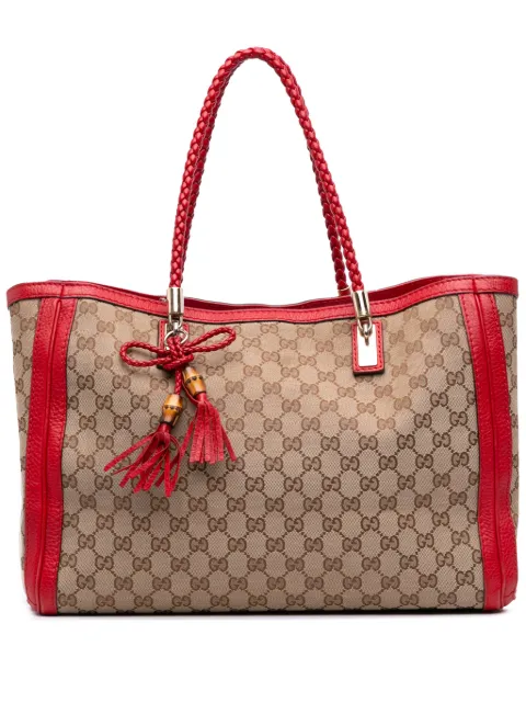 Gucci Pre-Owned 2016-2025 Medium GG Canvas Bella tote bag