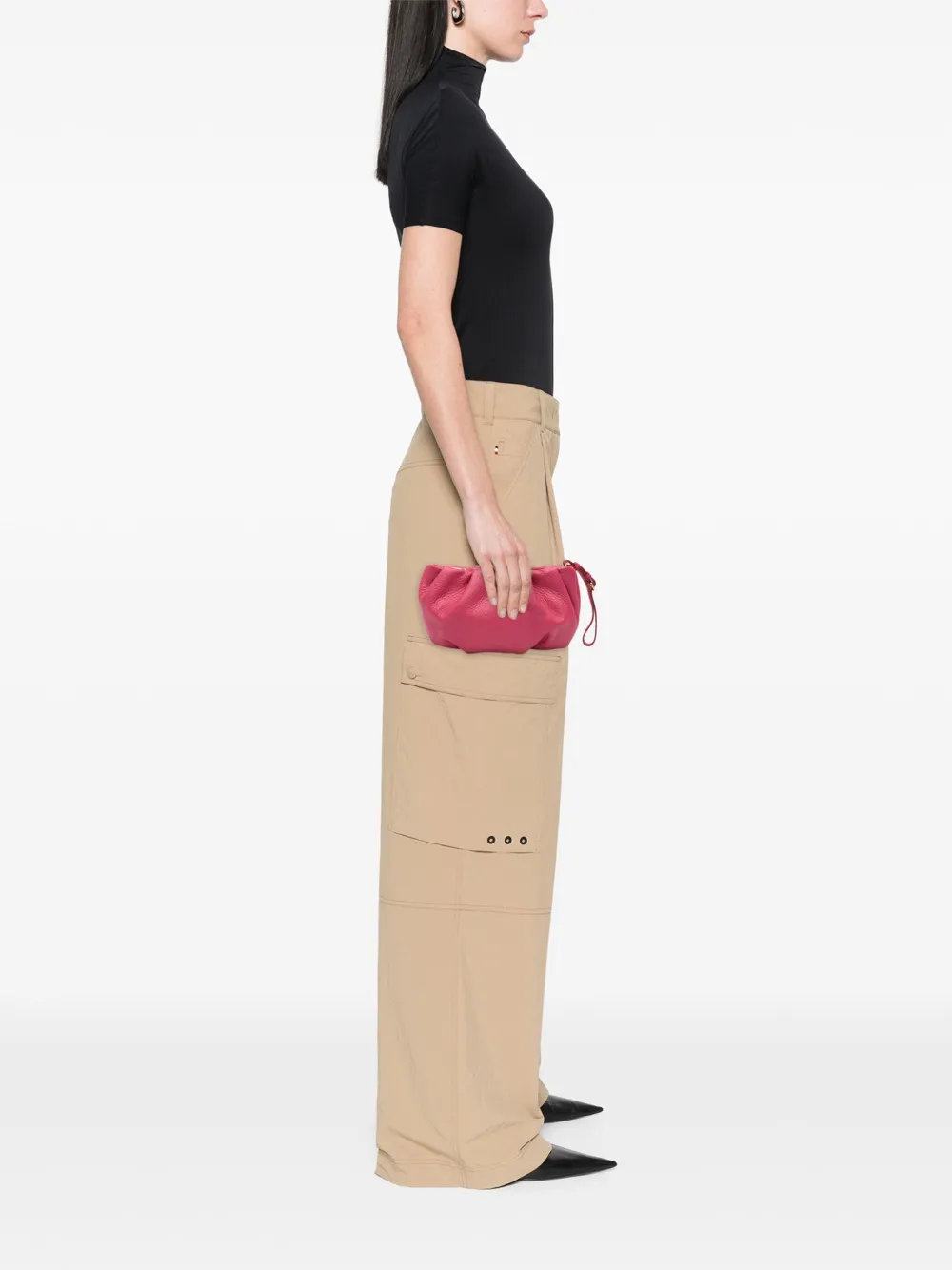 Prada Pre-Owned 2013-2025 Vitello Daino Wristlet clutch bag | Pre-Owned | Image 2