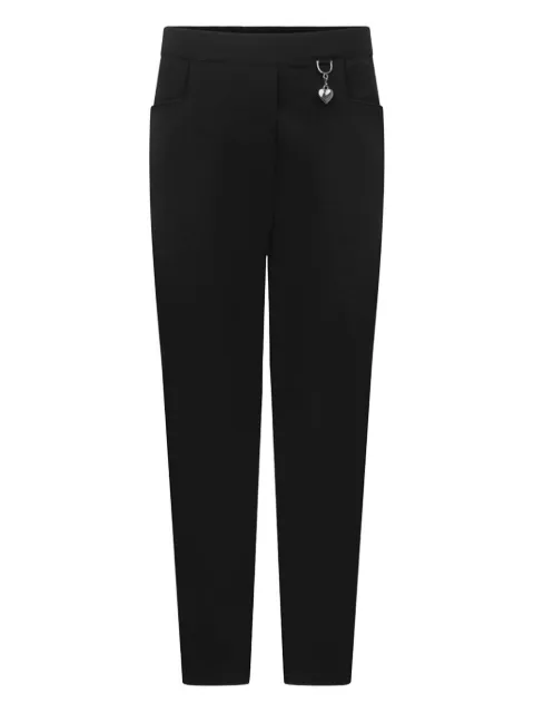 Zeco Schoolwear kids heart-detail trousers