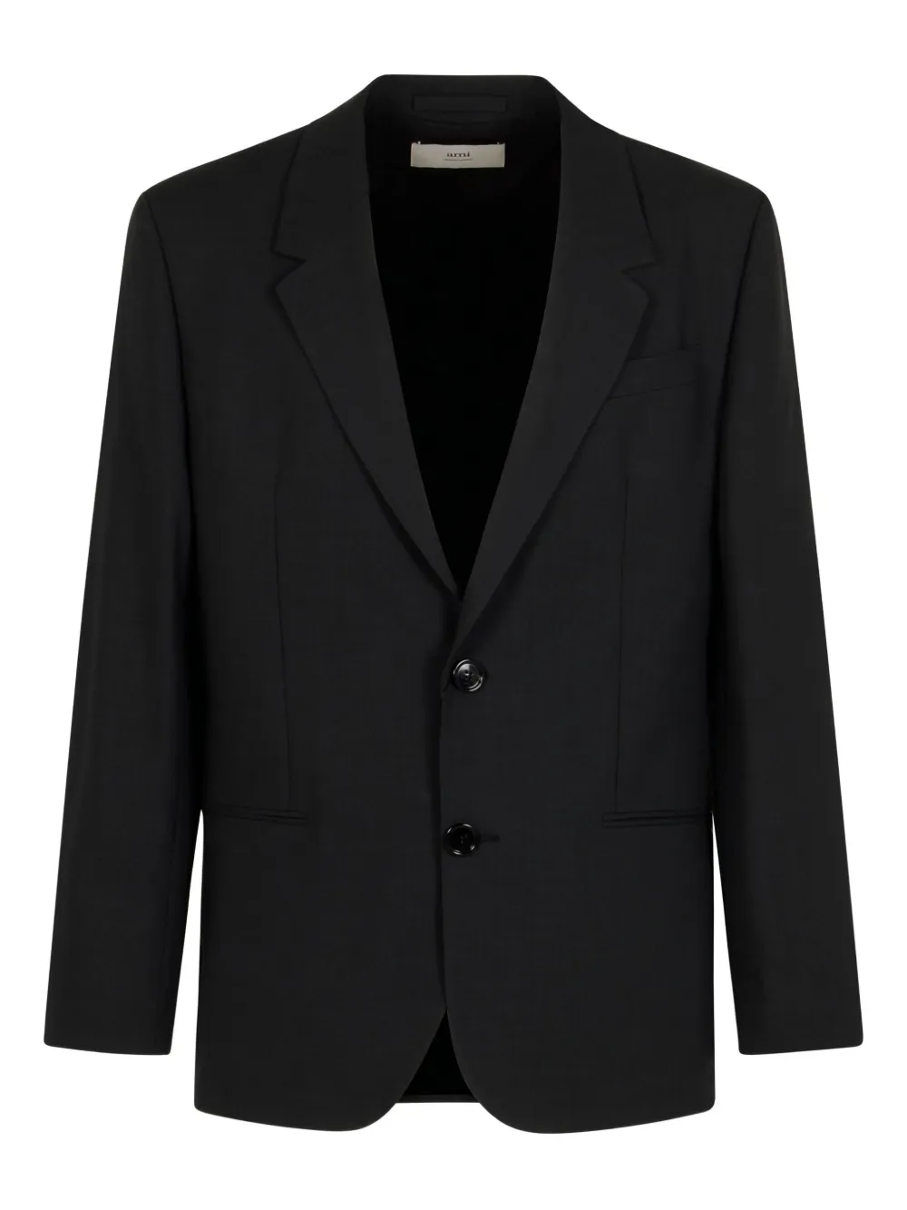AMI Paris single-breasted blazer | Black | Image 1