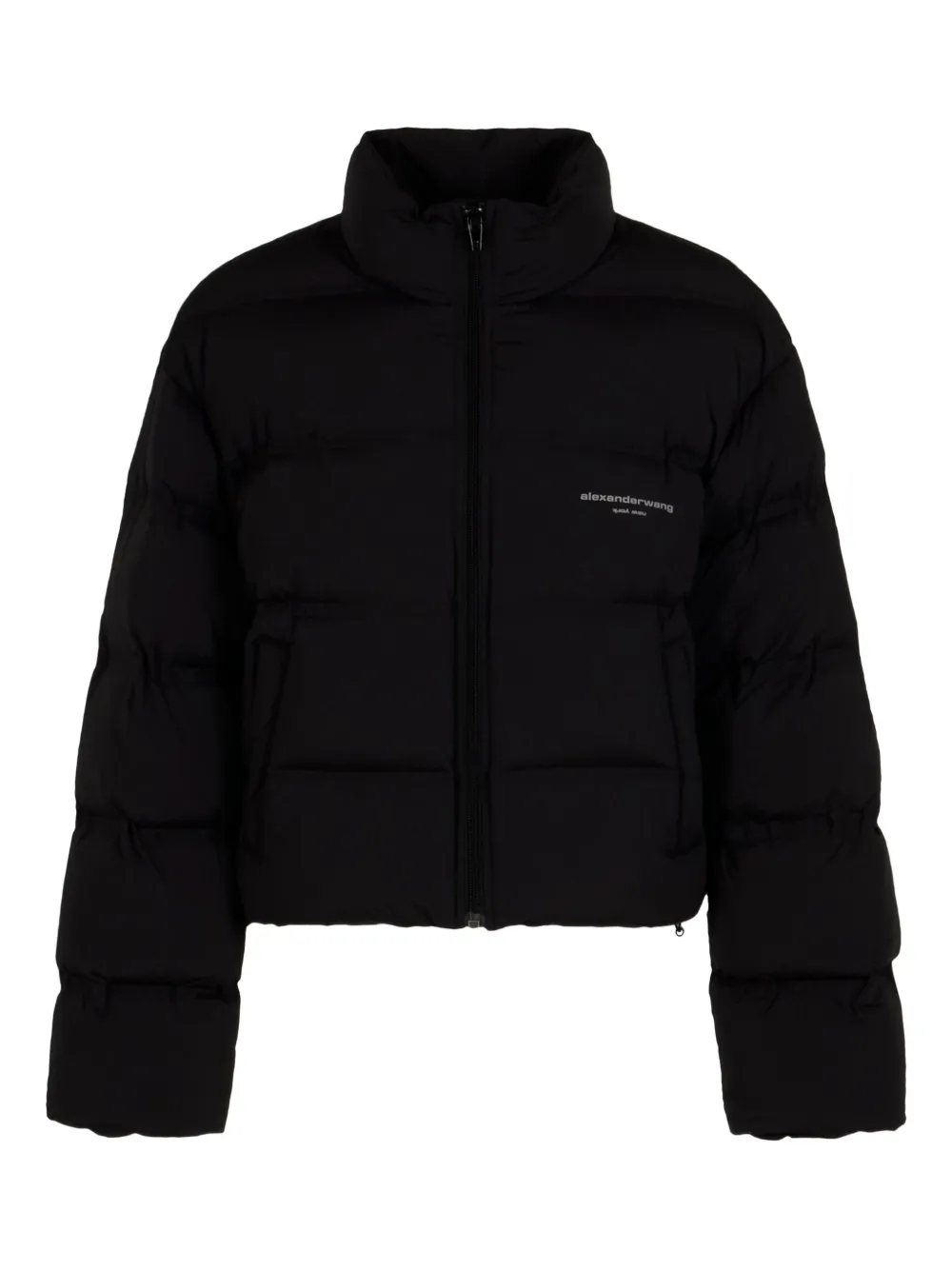 Alexander Wang logo-print jacket | Black | Image 1
