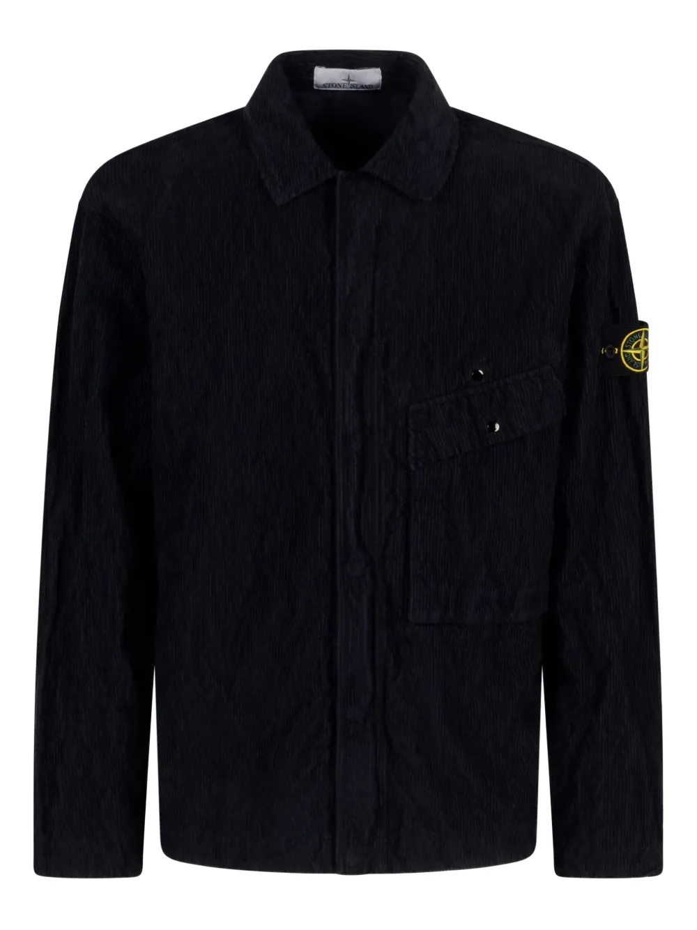 Stone Island ボタン シャツ - ブルー Stone Island ボタン シャツ - ブルー