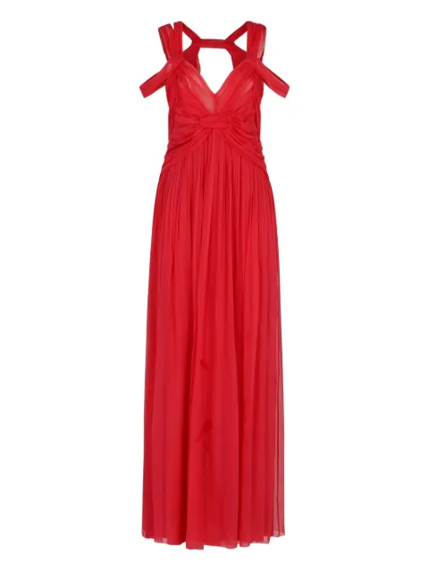 Alberta Ferretti multi-strap maxi dress