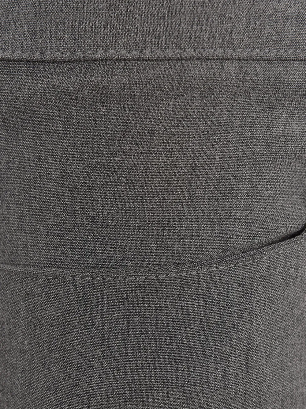 Zeco Schoolwear kids Broek met elastische taille en hartdetail Grijs